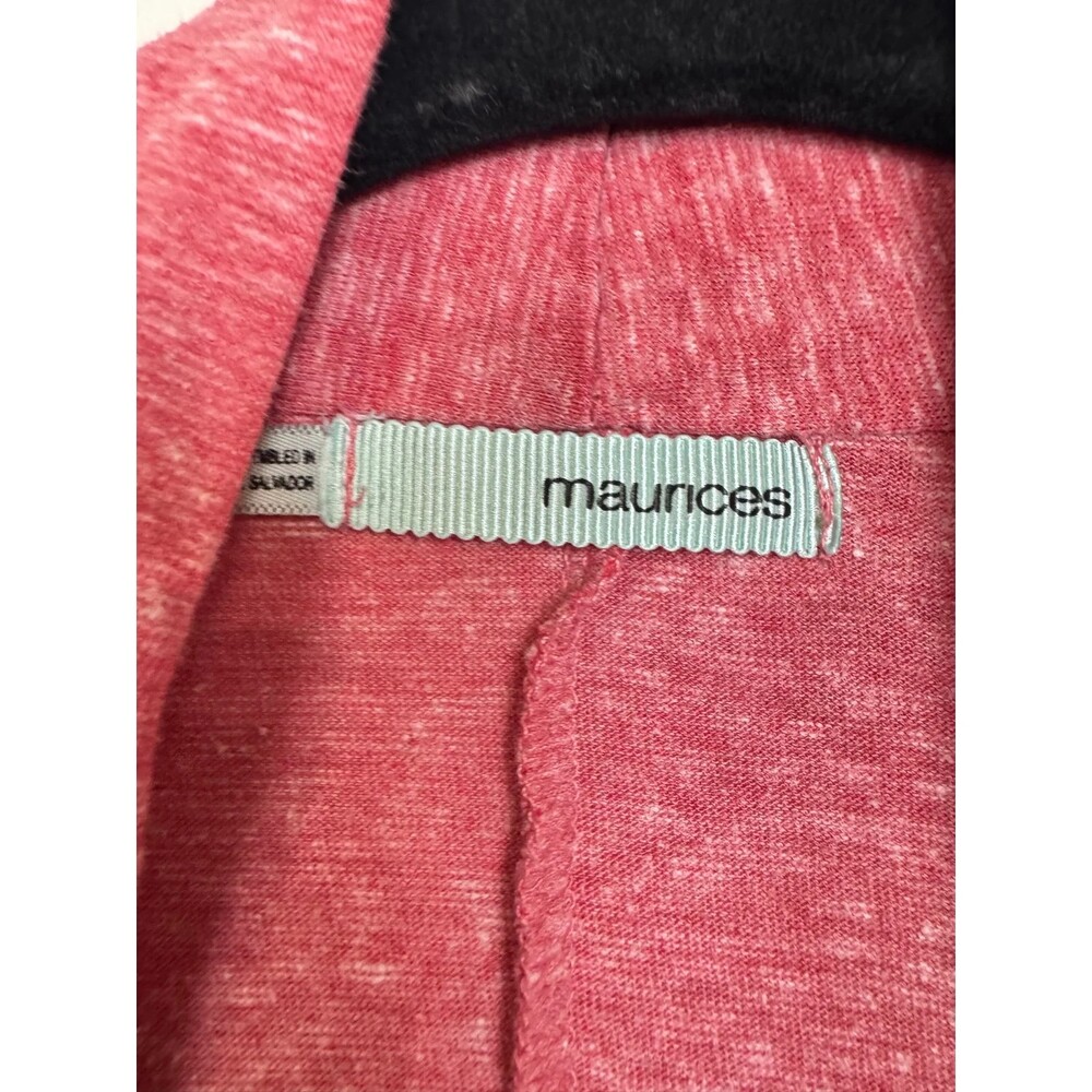 Maurices Pink Long Sleeve Cardigan Women's Large - Picture 3 of 3